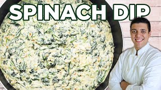 How to Make Cream of Spinach Dip  by Lounging with Lenny [upl. by Htebazie62]