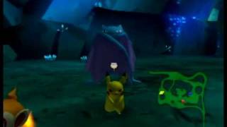 PokéPark Wii Pikachus Great Adventure Walkthrough Part 28 Exploring the Mines [upl. by Senaj]