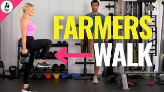 How to Do the Farmers Walk Simple  Effective Exercise [upl. by Ecile]