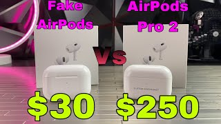 Airpods Pro Gen 2 Vs A Fake [upl. by Cutler964]