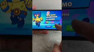 New Brawler Spongebob 🔥 Brawl Stars brawlstars spongebob brawler [upl. by Eninnaej]