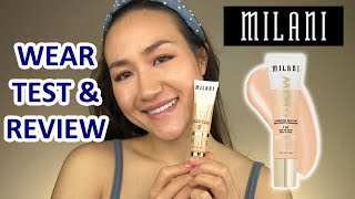 Milani Glow Hydrating Skin Tint  Wear Test amp Review [upl. by Ajnotal]