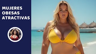 Plus Size Swimwear Haul For CURVY Queens 4k Lookbook [upl. by Samy]