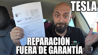 Primera reparación fuera de garantía en mi Tesla Model S os enseño la factura [upl. by Sheri]