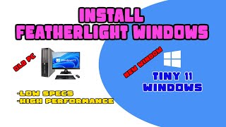 How to Install Tiny 11 on VMware  Featherlight Windows 11  Complete Tutorial [upl. by Karlotte]