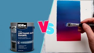 Acrylic vs Alkyd Enamel Paint  How Are They Different 2024 [upl. by Elaina]