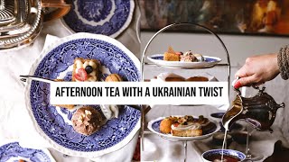 🫖🍰AFTERNOON TEA with a UKRAINIAN TWIST [upl. by Pirbhai359]