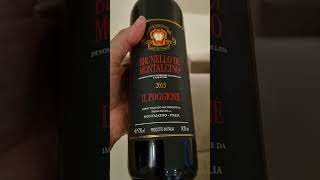 Brunello Montalcino safra 2015 redondono decanter fica complexowine [upl. by Lorna]