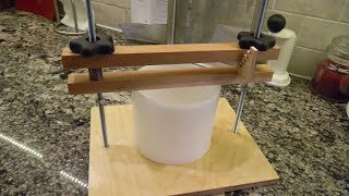 The Deluxe Cheese Press Setup and Use [upl. by Steinway]