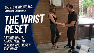 The Wrist Reset  A Chiropractic Wrist Adjustment amp Realignment [upl. by Ahseyt105]