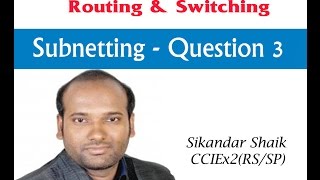 Subnetting Question 3 [upl. by Tillion]