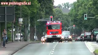 Brandeinsatz BF Münster mit Löschzug feuerwache 1 und HLF feuerwache 2  2x StW Polizei [upl. by Ynattib628]