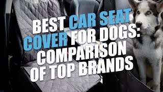 Best Car Seat Cover for Dogs Review and Testing 2018 [upl. by Ehtylb]