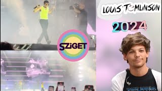 LOUIS TOMLINSON  Live  Sziget Festival Hungary 2024 [upl. by Gerry]