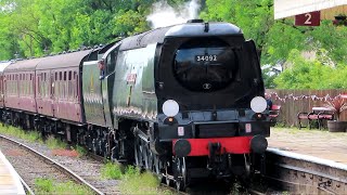 Heritage Steam Trains in the UK  May amp June 2022 [upl. by Eleik772]