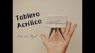 Tutorial Tablero Acrilico Año 2016 Diseños Creados por Papiromental [upl. by Newberry892]