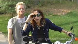 Steven Tyler and Joey Kramer Talk 2009 Tour [upl. by Yrram592]