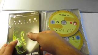 Alien Isolation Nostromo Edition  Unboxing PC [upl. by Akilat]