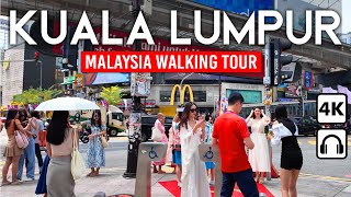 KUALA LUMPUR Malaysia 🇲🇾 4K Walking Tour  Bukit Bintang City Center [upl. by Anabal]