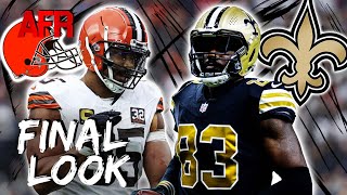 FINAL LOOK Is Saints Success Under Darren Rizzi Sustainable vs Cleveland Browns [upl. by Latouche737]