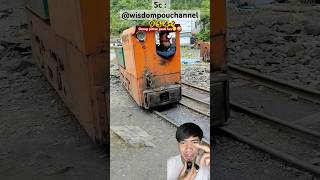 KRETA API LEWAT train railway shorts funny dubbing keretaapi coalmining coalfired machine [upl. by Amathiste]