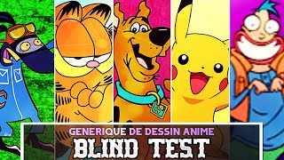 BLIND TEST  Dessin animé année 2000 50 Titres [upl. by Varipapa]