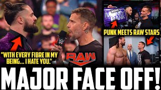 WWE Seth Rollins amp CM Punk RAW PROMO  Punk ENTERS Royal Rumble  Bischoff Says ROH PARASITES AEW [upl. by Niccolo]