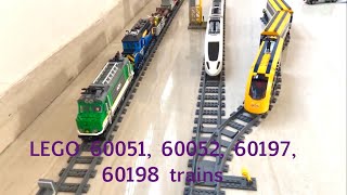 Longest LEGO train of India  Cargo trains  Bullet train  Metro train  Rail stations amp LEGO city [upl. by Ennairoc]