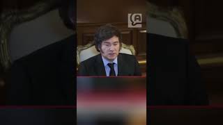 Javier Milei quoten dólares el poder adquisitivo de los jubilados volóquot política economia milei [upl. by Neelia497]