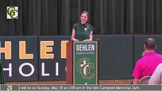 2024 Gehlen Catholic Senior Awards Program [upl. by Ennahgem361]