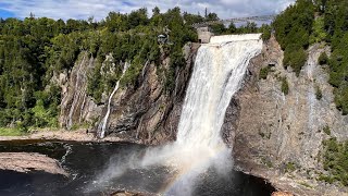 Les chutes Montmorency en été  Québec city [upl. by Amisoc]