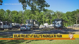 Solar Project at Quillys Magnolia RV Park [upl. by Mukerji]