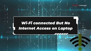 WIFI connected But No internet  Troubleshoot Internet connection on Windows 1110 2024 [upl. by Brandice872]