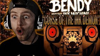 Vapor Reacts 711  SFM FNAF SONG BATIM ANIMATION quotCurse of The Ink Demonquot by Octavio REACTION [upl. by Cordelia]