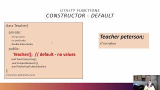 Cs1410 Section 713 OOP Constructors [upl. by Ecnar669]