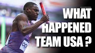 What Happened With Team USA Mens 4x100 Relay  USA Womens 4x100 Continue to DOMINATE  Paris 2024 [upl. by Tutt]