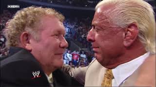 A touching moment between Ric Flair and Harley Race at The Nature Boys sendoff on RAW 33108 [upl. by Tade]