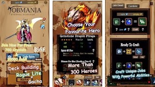 Jobmania Eternal Dungeon  Android Gameplay [upl. by Abdul]