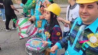 Bateria da Juventude Vareira  domingo de carnaval Arrancada [upl. by Ettessil]