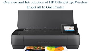 HP OfficeJet 250 Mobile All In One Printer  Reset  Restore Wireless Network Settings to Defaults [upl. by Sheeb]