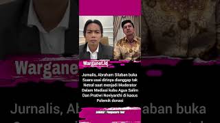 Jurnalis Abraham Silaban buka suara [upl. by Cindi982]