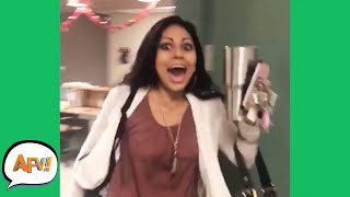 BEWARE Lurking COWORKERS 😱 😂  Funniest Work Pranks amp Fails  AFV 2021 [upl. by Ezara]