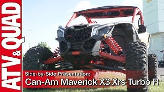 SidebySide Präsentation CanAm Maverick X3 Xrs Turbo R [upl. by Coh]