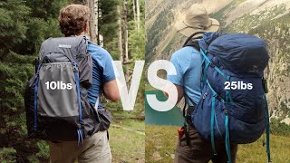 Ultralight vs Traditional Backpacking  Pros and Cons of Ultralight Backpacking [upl. by Nylra]