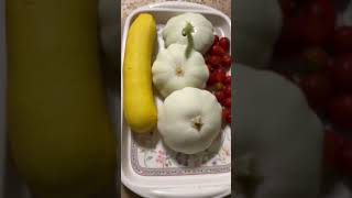 682924 Grow Yellow Squash  round shape patty pan squash amp Red Cherry TomatoesYouTubeHiveFivve [upl. by Robaina]