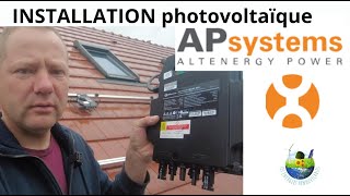 🇫🇷INSTALLATION PHOTOVOLTAIQUE AP SYSTEME🇫🇷 [upl. by God704]