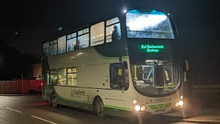 Seaford and District SF03 SEA Volvo B7TL Wright Eclipse Gemini [upl. by Kelsi]