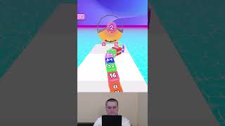 Jelly Tube Run 2048 ❗Level 126❗2048 games shorts [upl. by Adnaram]