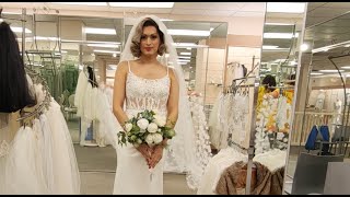 Crossdresser Wedding Dress TryOn Finding The Perfect Dress [upl. by Ruffina]