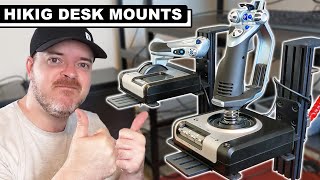 HIKIG 2 Set Desk Mount  HOTAS Setup amp Review [upl. by Bal]